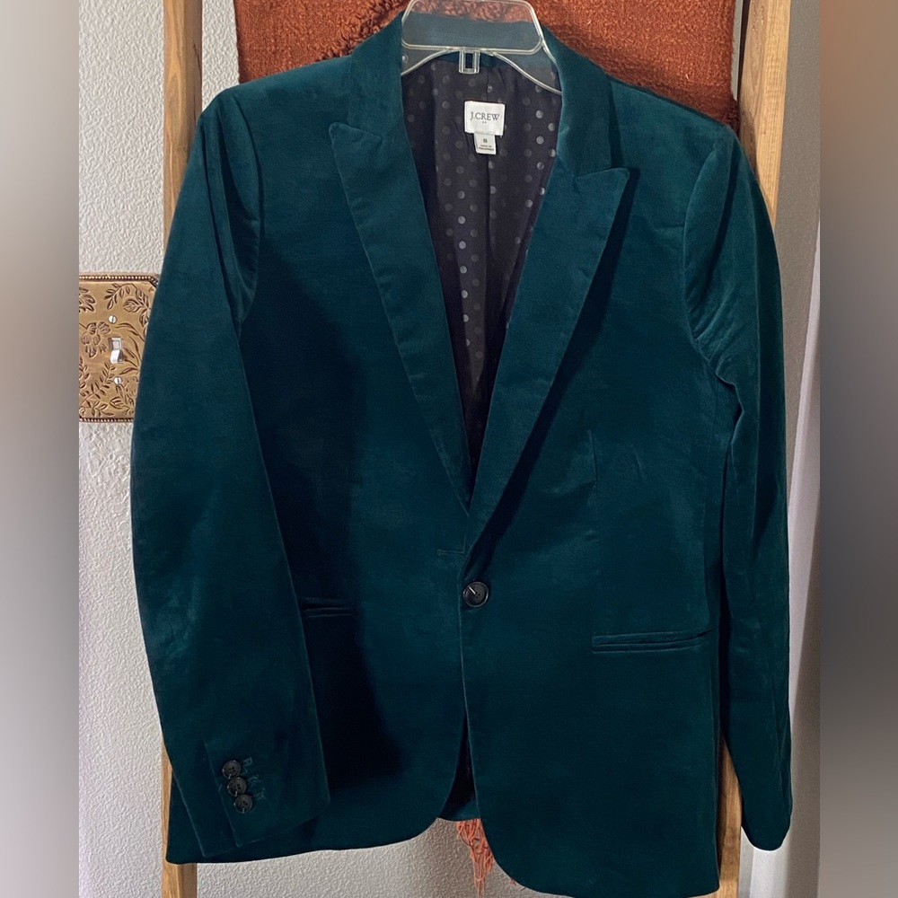 J. Crew Velvet Blazer